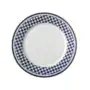 GALATEO - Blue Check Dinner Plate