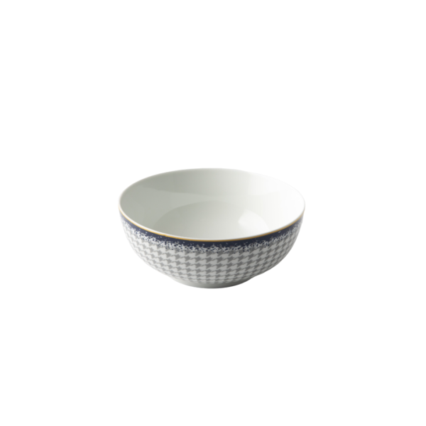 GALATEO - Blue Check Cereal Bowl