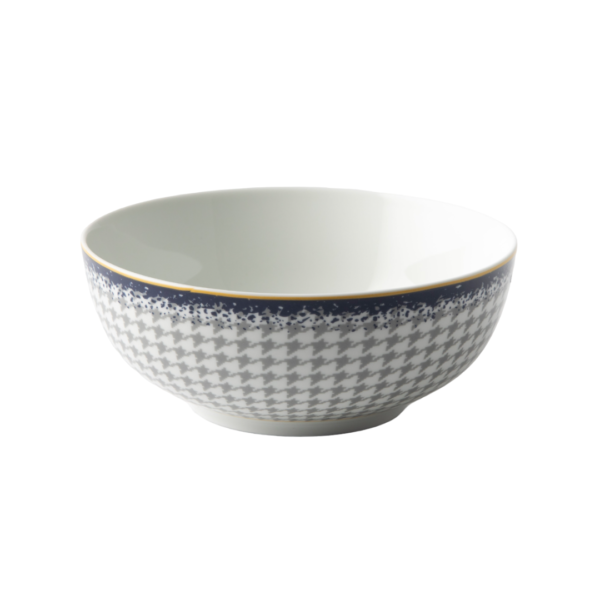 GALATEO - Blue Check Cereal Bowl