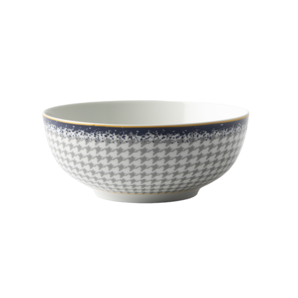 GALATEO - Blue Check Cereal Bowl