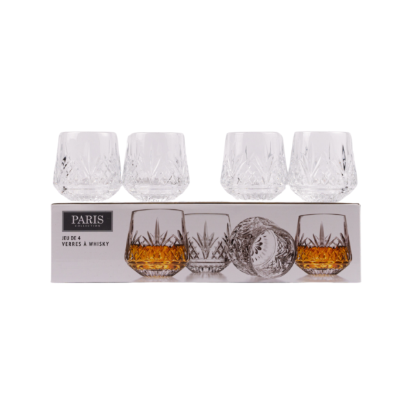 PARIS - Whisky Glass Set of 4