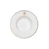 JAN - Gold Rimmed Pasta Bowl