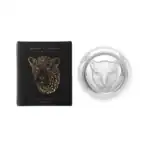 JENNA CLIFFORD - Frosted Leopard Whisky Glass