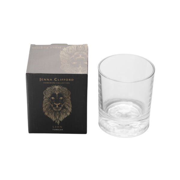 JENNA CLIFFORD - Frosted Lion Whisky Glass