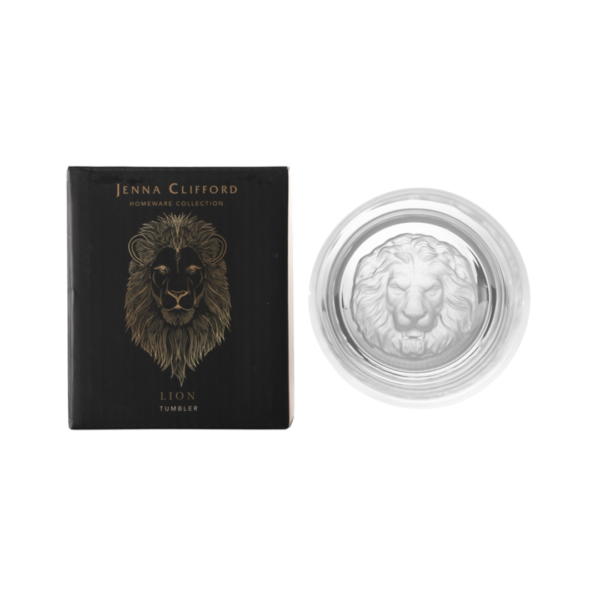 JENNA CLIFFORD - Frosted Lion Whisky Glass