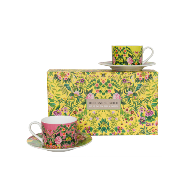 DESIGNERS GUILD - Ikebana Cup & Saucer Set of 2