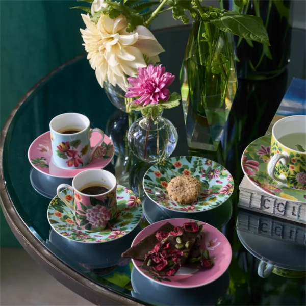 DESIGNERS GUILD - Ikebana Espresso Cup & Saucer Set of 2