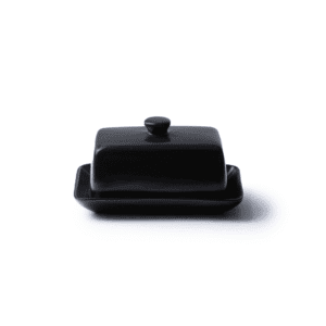JAN - Noir et Noir Butter Dish