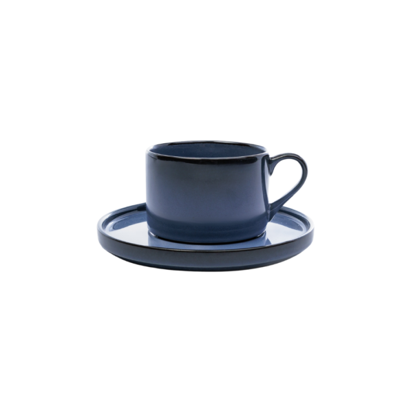 OMADA - Stonehues Blue Cup & Saucer