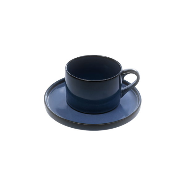 OMADA - Stonehues Blue Cup & Saucer