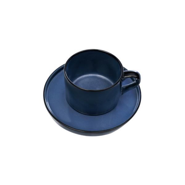 OMADA - Stonehues Blue Cup & Saucer