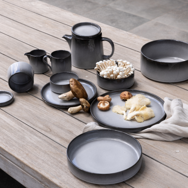 OMADA - Stonehues Grey Dinner Plate