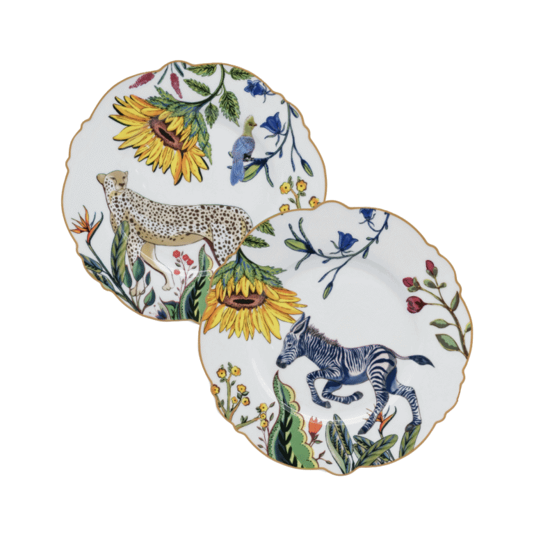 JENNA CLIFFORD - Wild Bloom Side Plate Set of 4