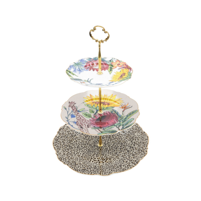 JENNA CLIFFORD - Wild Bloom 3-Tier Cake Stand