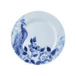 JENNA CLIFFORD - Peacock Sapphire Garden Dinner Plate Set of 4