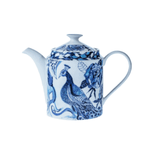 JENNA CLIFFORD - Peacock Sapphire Garden Teapot