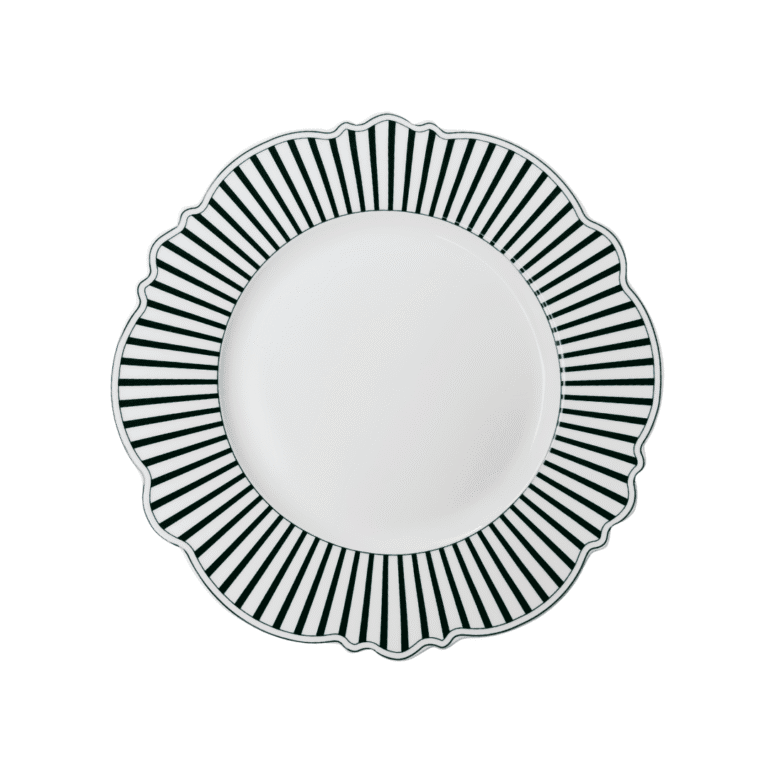 JENNA CLIFFORD - Ivory Noir Dinner Plate Set of 4