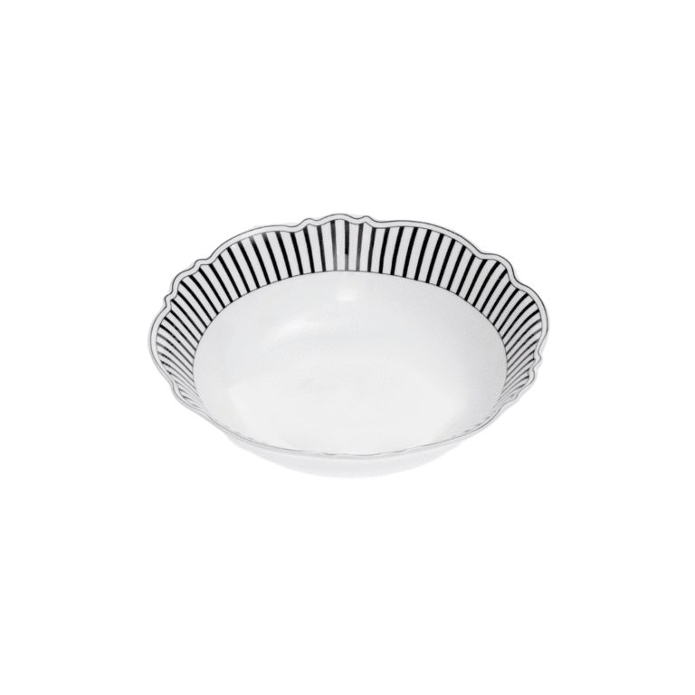JENNA CLIFFORD - Ivory Noir Cereal Bowl Set of 4