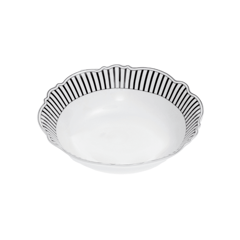 JENNA CLIFFORD - Ivory Noir Salad Bowl