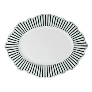 JENNA CLIFFORD – Ivory Noir Oval Platter