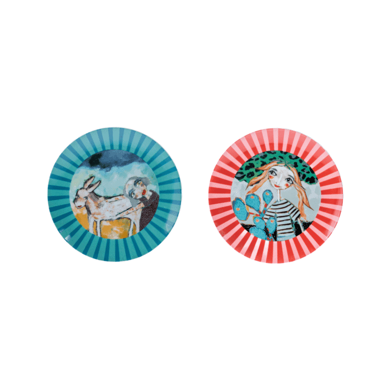 OLIVIA - Princess Side Plate Set of 4