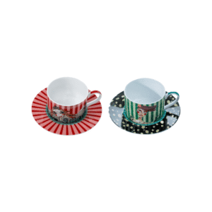 OLIVIA - Princess Cup & Saucer Set of 4