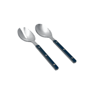 OLIVIA - Princess 2-piece Salad Server Set Dark Blue