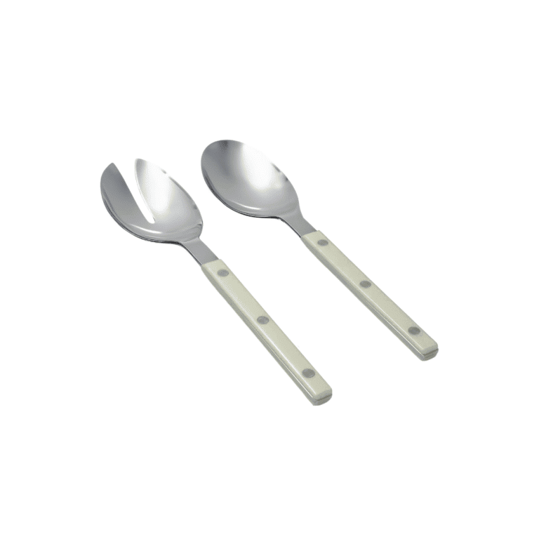 OLIVIA - Princess 2-piece Salad Server Set Cream