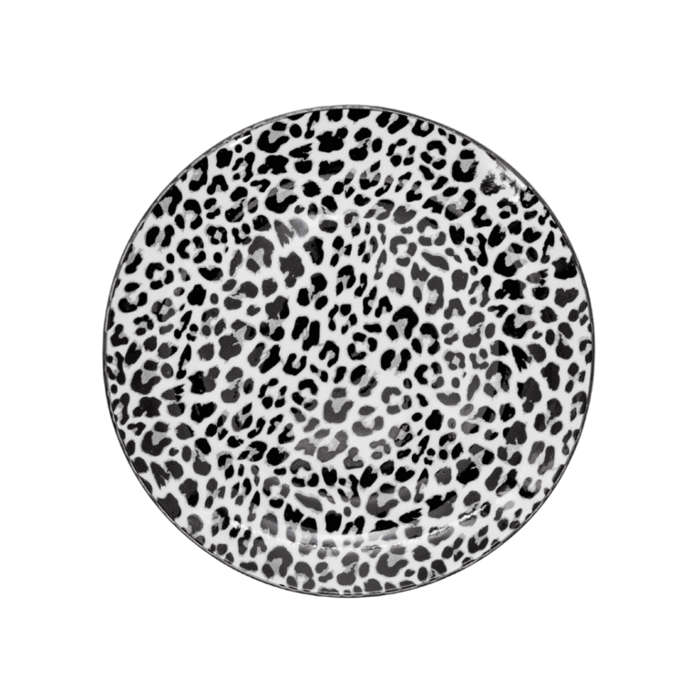 GALATEO - Pad Print 26.6cm Leopard Dinner Plate