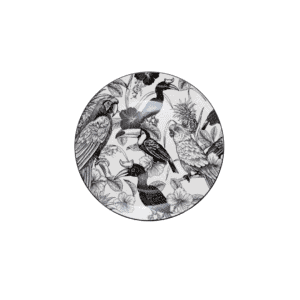 GALATEO - Pad Print 20cm Birds Side Plate
