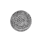 GALATEO - Pad Print 20cm Leopard Side Plate