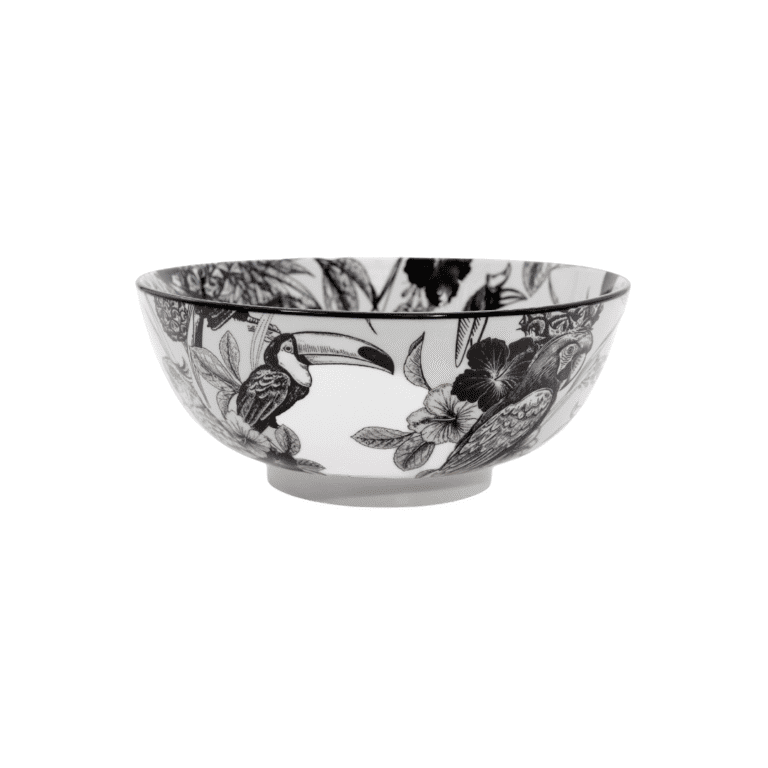 GALATEO - Pad Print 20cm Birds Salad Bowl