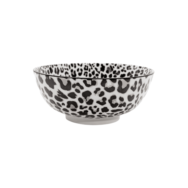 GALATEO - Pad Print 20cm Leopard Salad Bowl