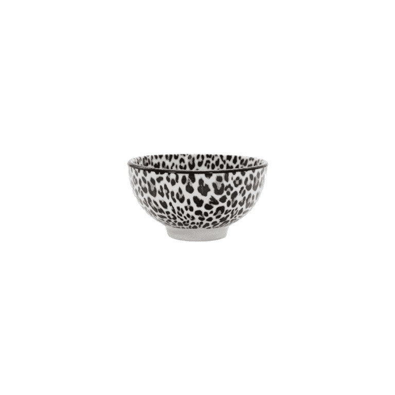 GALATEO - Pad Print 9.5cm Leopard Nibble Bowl