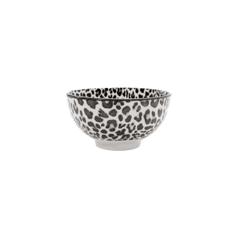 GALATEO - Jungle Sketch 16cm Leopard Cereal Bowl