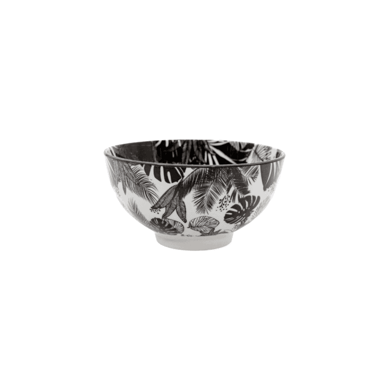 GALATEO - Jungle Sketch 16cm Leaves Cereal Bowl