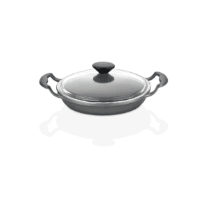JAN - Premium Cast Aluminium Egg Pan with Glass Lid 20cm