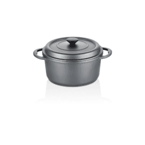 JAN - Premium Cast Aluminium Deep Pot with Cast Lid 28cm