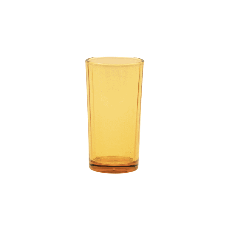 OLIVIA - Princess Hi-Ball Amber Set of 4