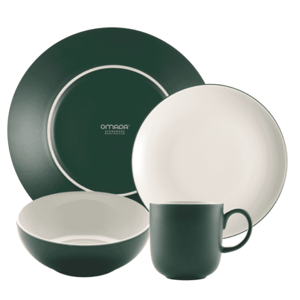 OMADA - Armonia Green 16-Piece Dinner Set