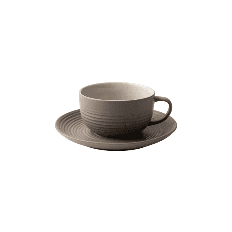 HOTEL COLLECTION - Mocha 2 Tone Cup & Saucer