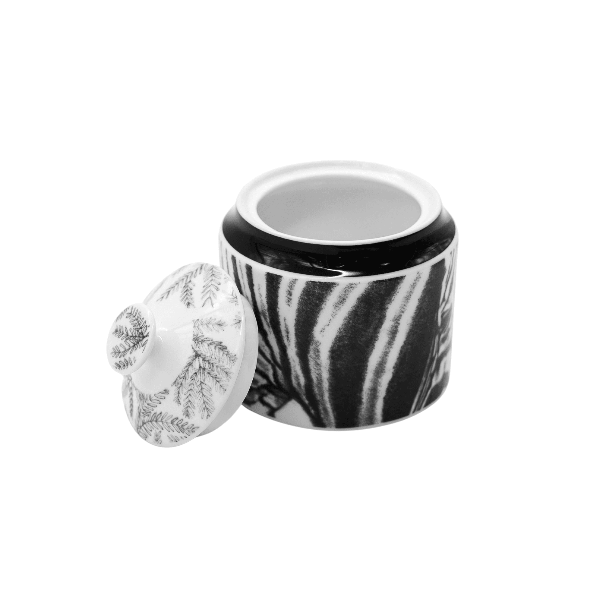 David Hadaway Zebra Sugar Pot - Image 2