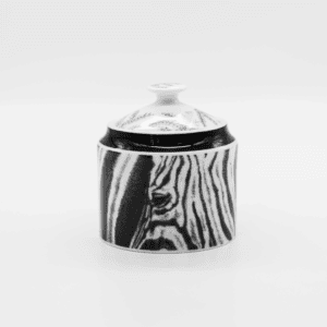David Hadaway Zebra Sugar Pot