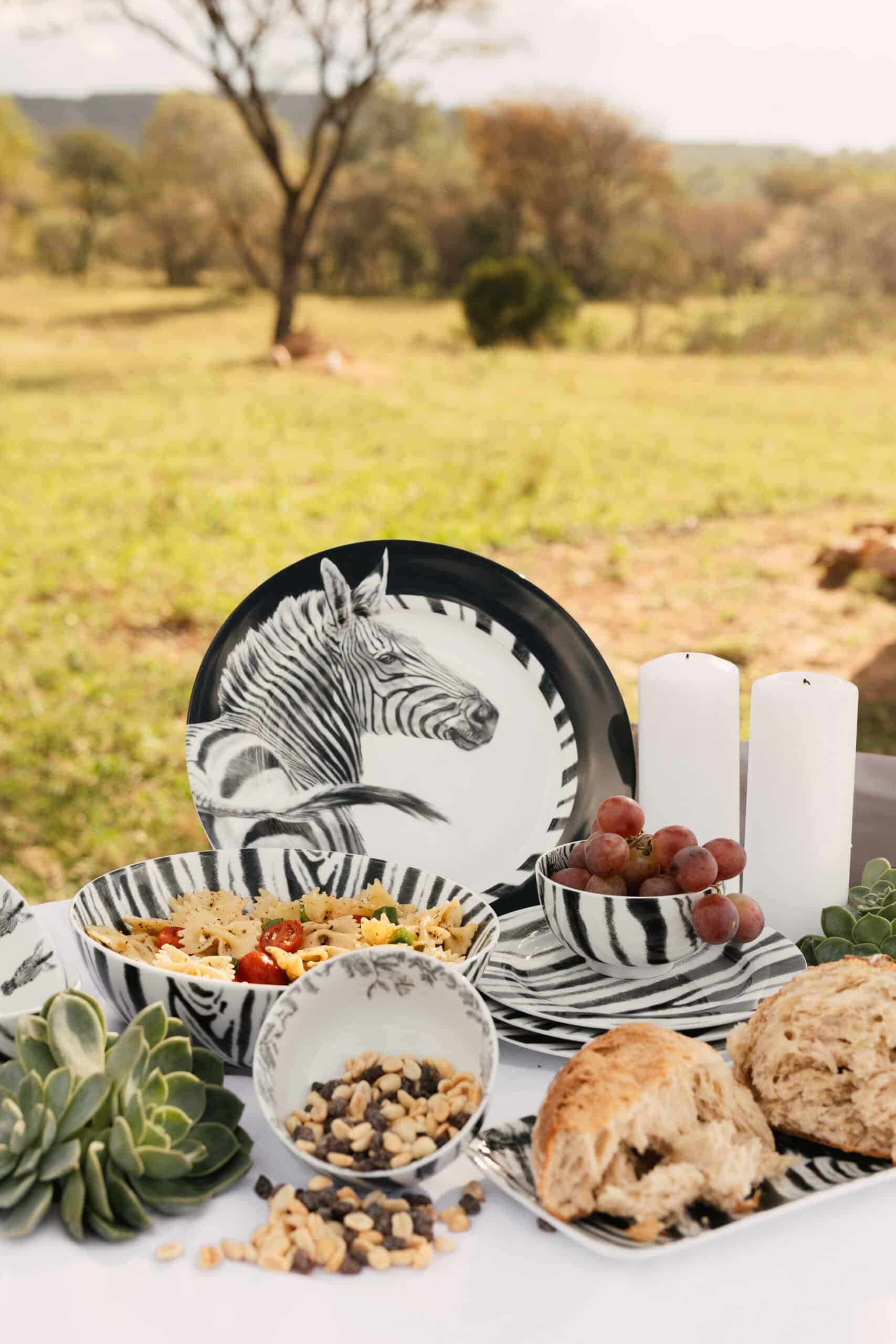 David Hadaway Zebra Sandwich Tray - Image 6