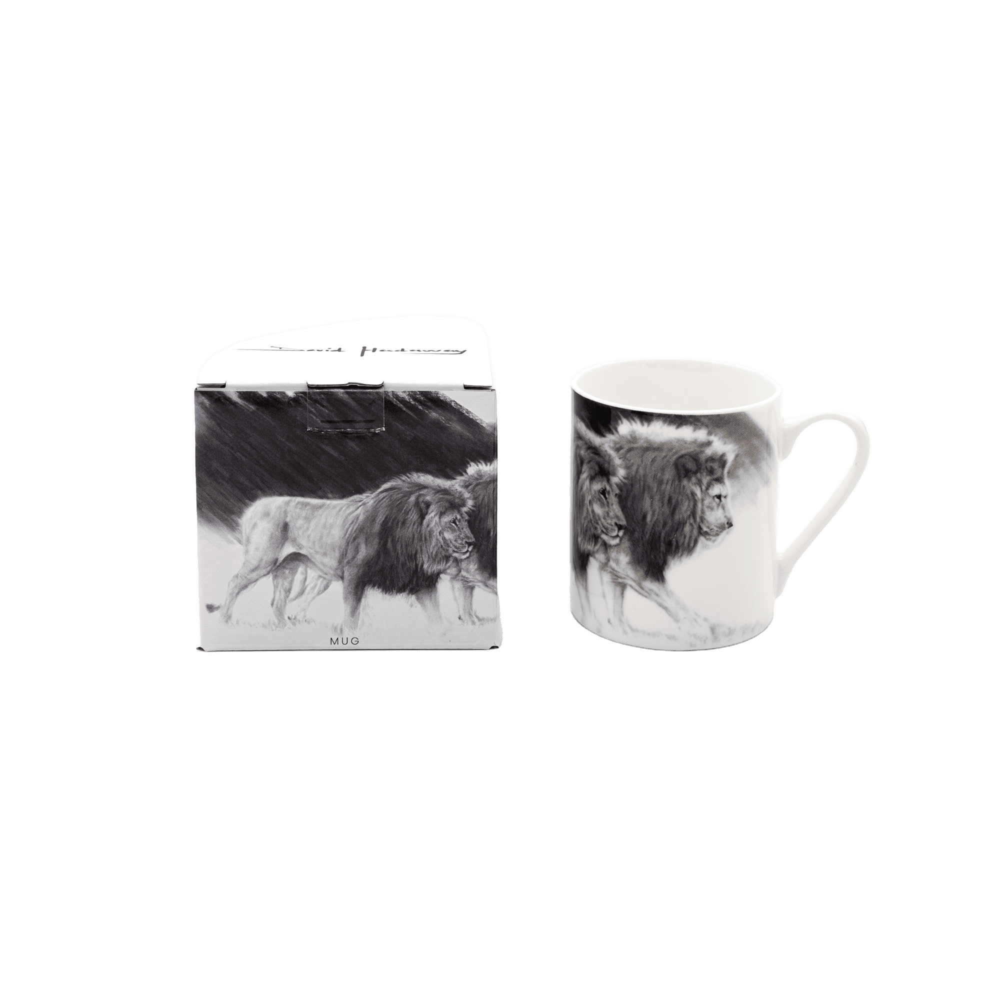 David Hadaway - Big Five Lion Mug - Image 4