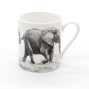David Hadaway - Big Five Elephant Mug