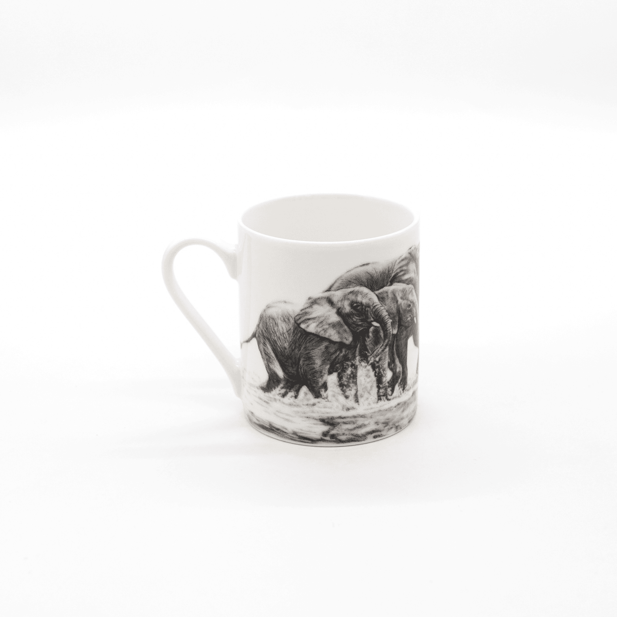 David Hadaway - Big Five Elephant Mug - Image 3