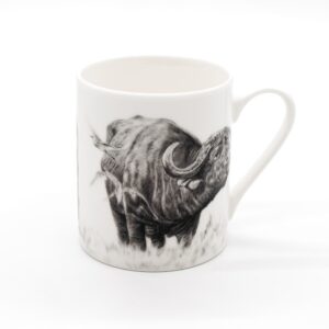 David Hadaway - Big Five Buffalo Mug