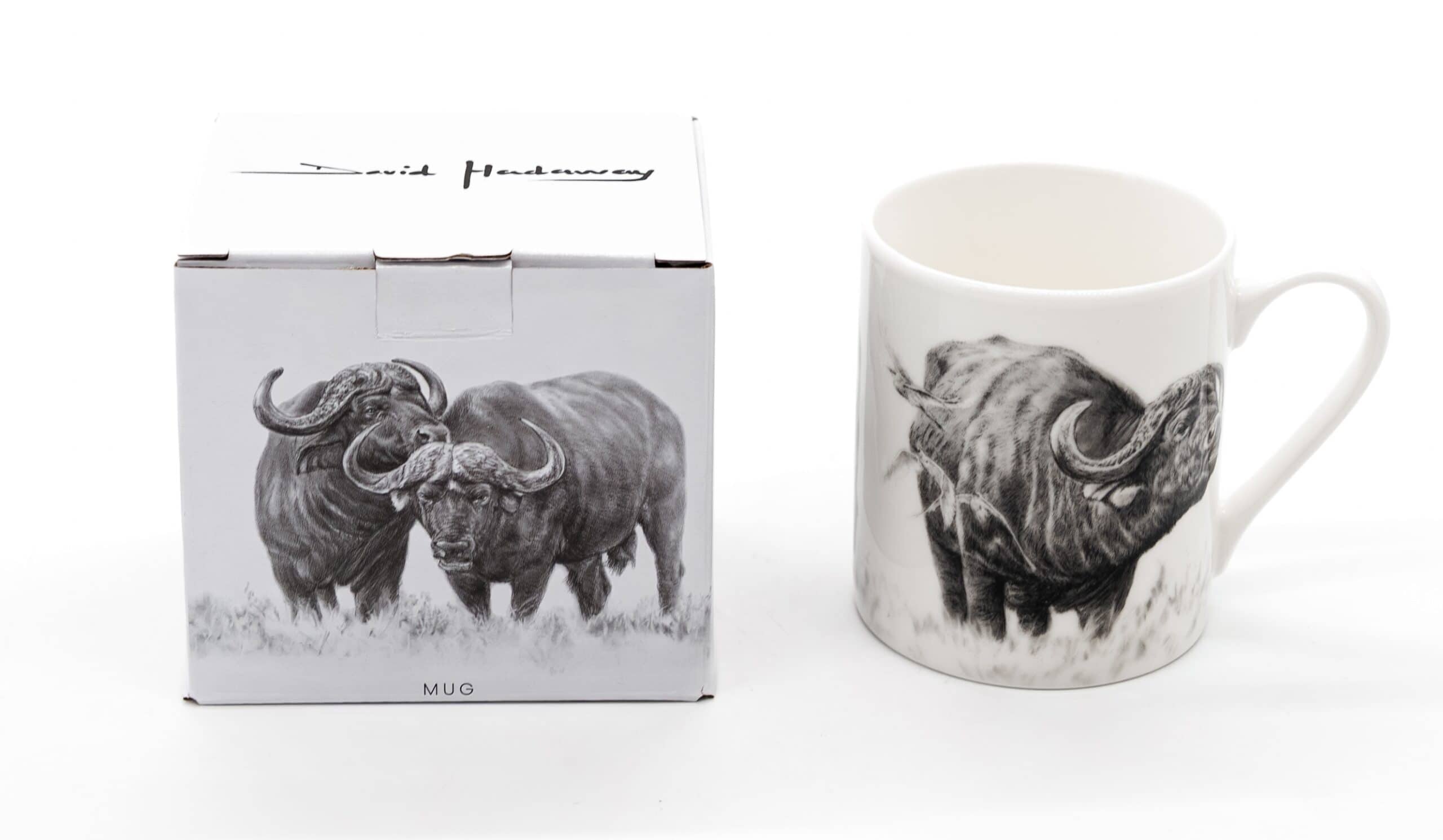 David Hadaway - Big Five Buffalo Mug - Image 3