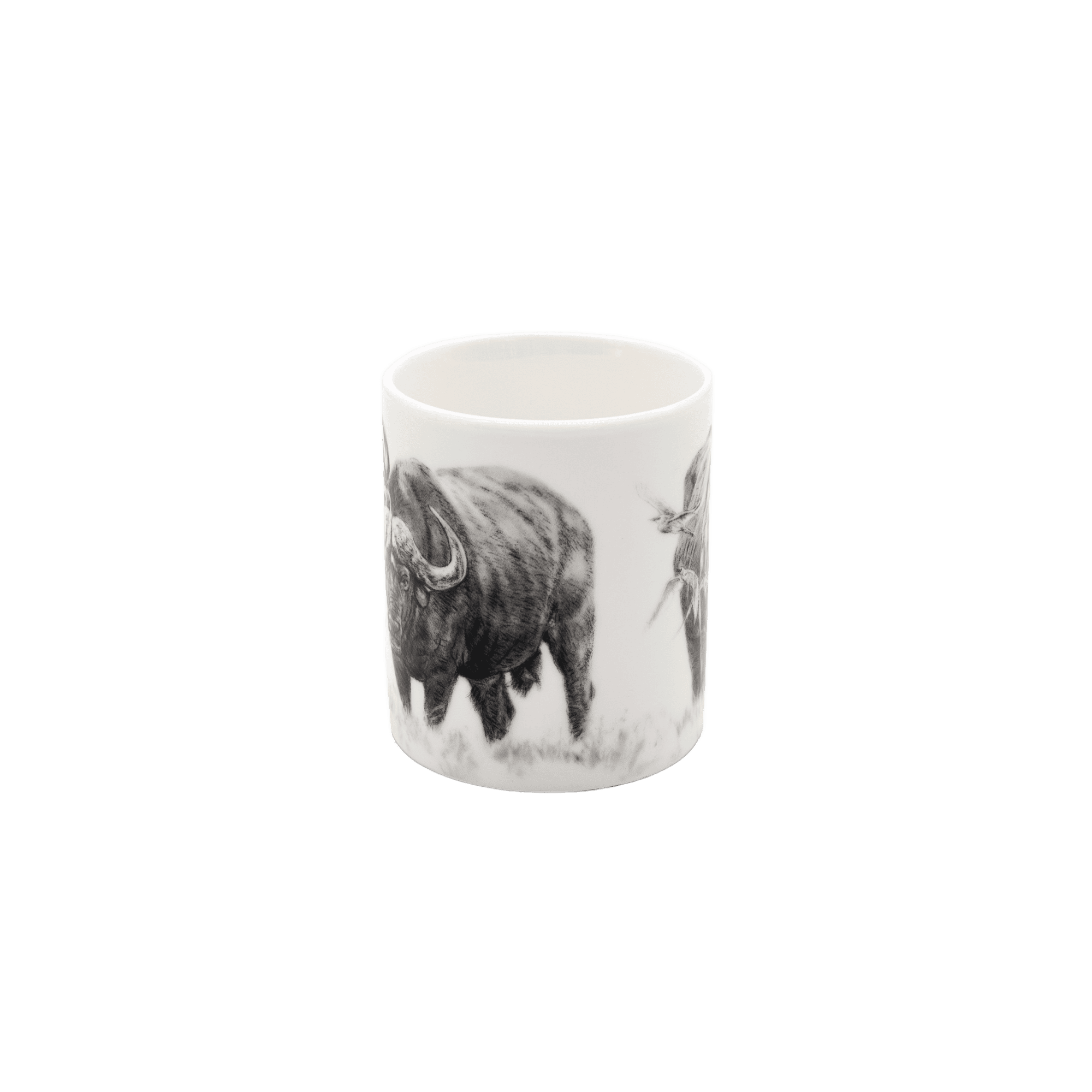 David Hadaway - Big Five Buffalo Mug - Image 2